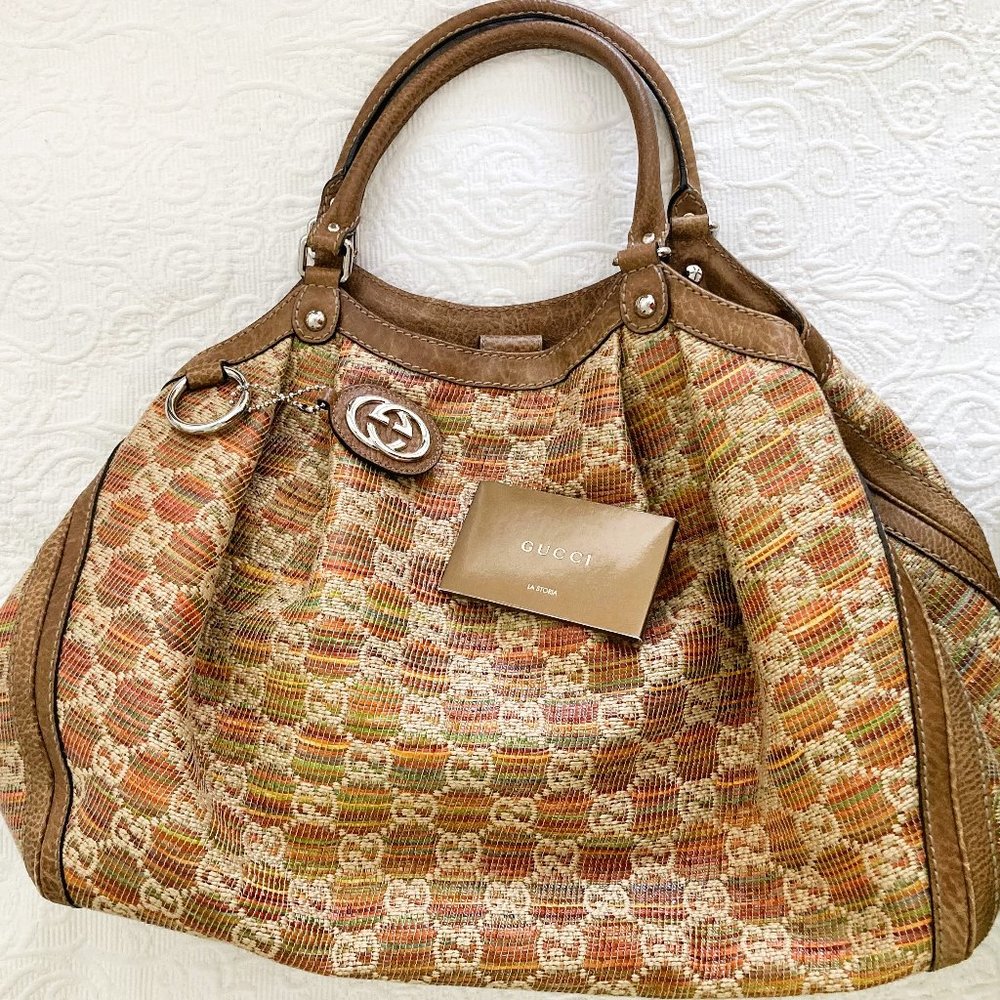 GUCCI HANDBAG, LARGE